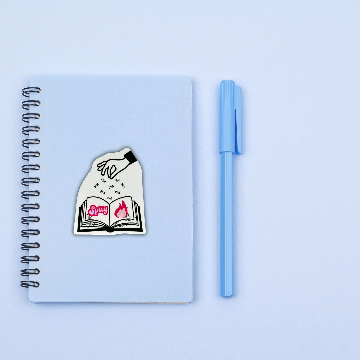 Vinyl Sticker 3" - Spicy with a Dash of Plot